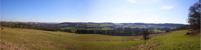 Panorama over het Zuid-Limburgse Heuvelland