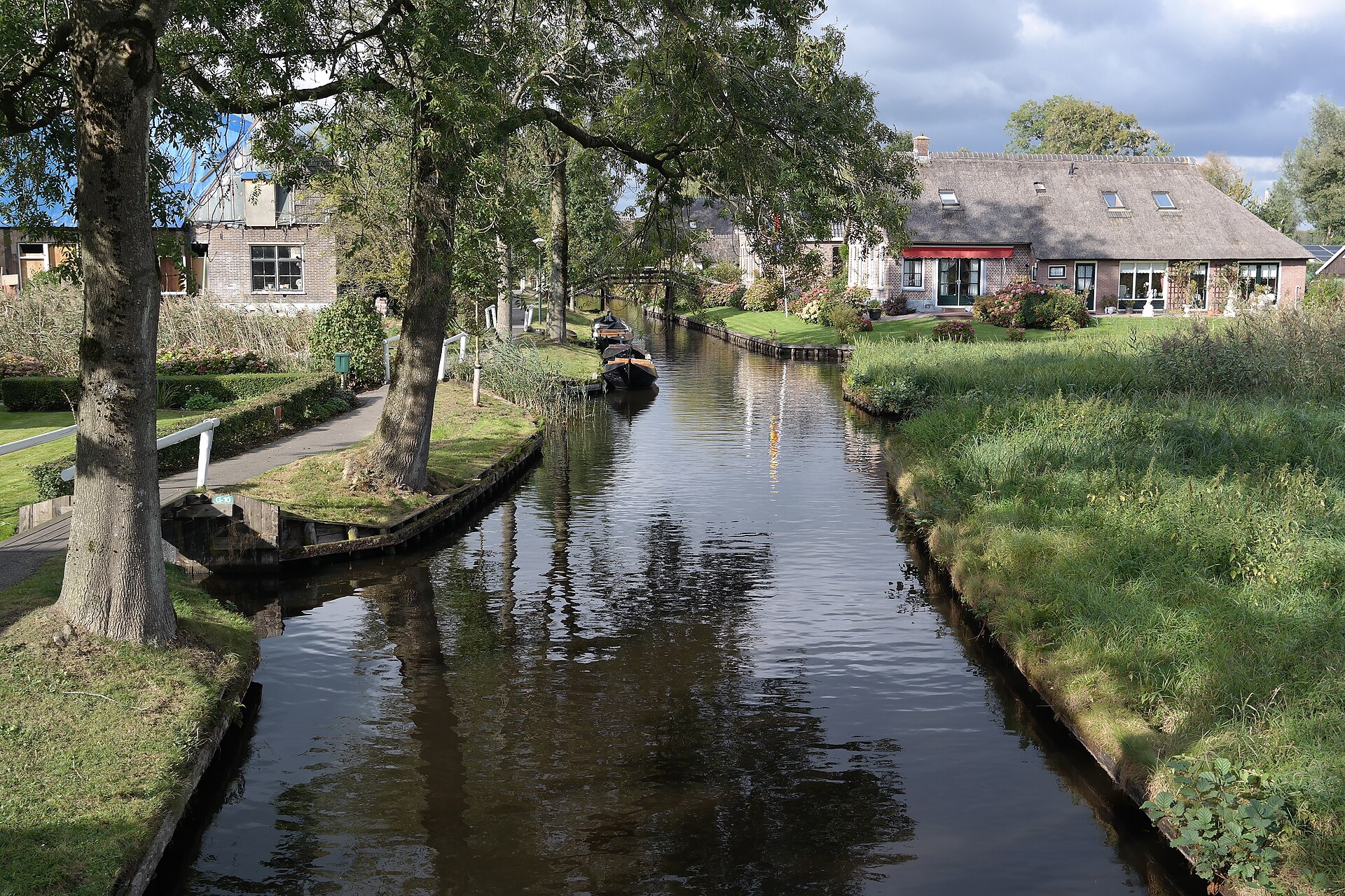 Gracht in Giethoorn