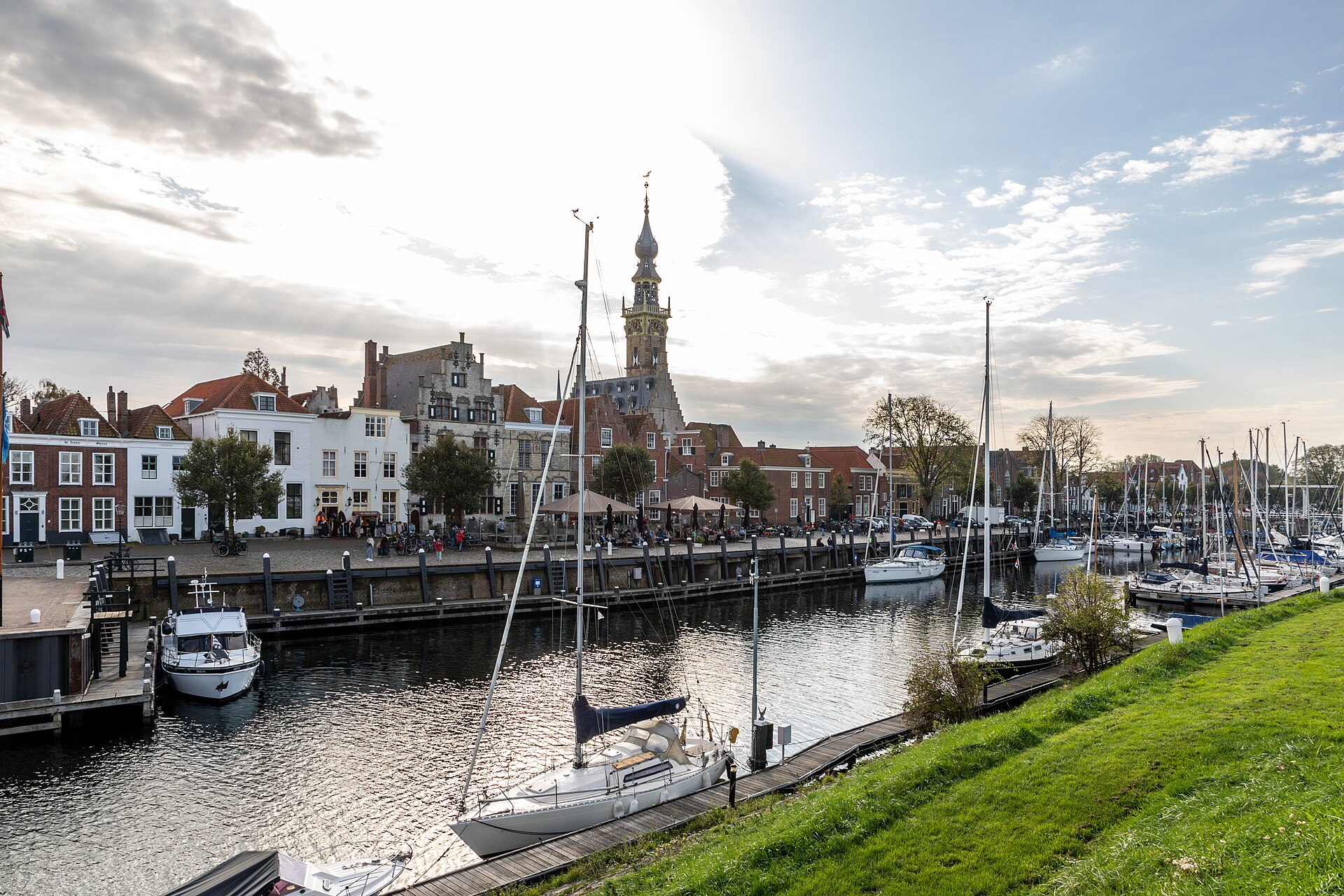 De haven van Veere